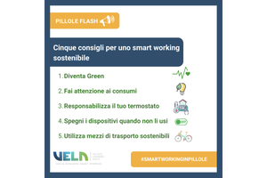 Smart Working e sostenibilità: 5 consigli