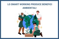 Lo Smart Working produce benefici ambientali